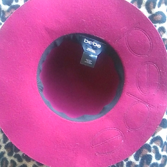 Bebe Burgundy Floppy Hat - Picture 5 of 6